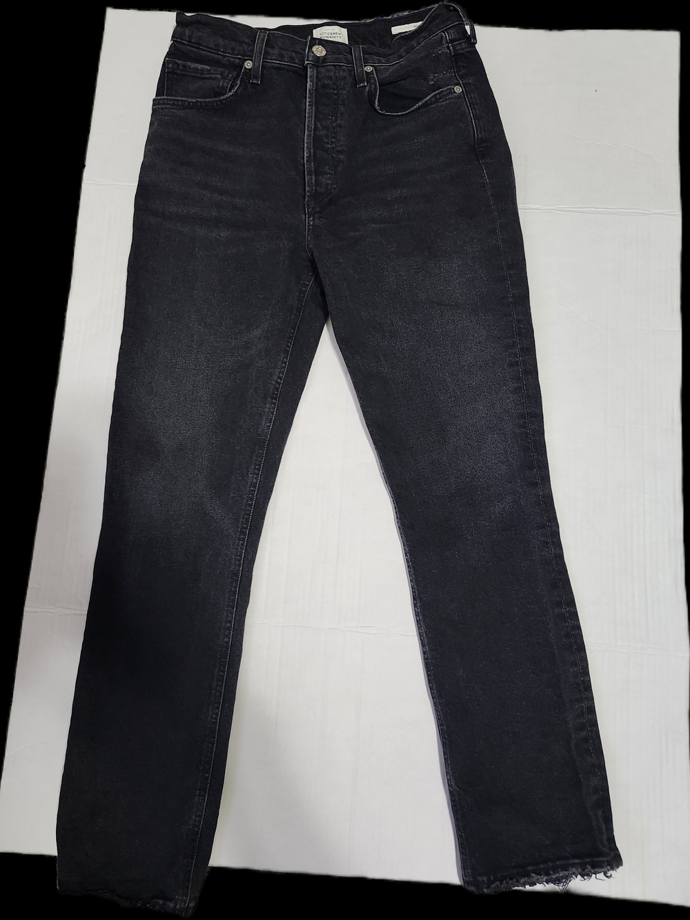 Citizens of Humanity Premium Vintage Jolene Black Jeans